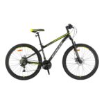 KRON VORTEX 4.0 - 26" MTB - 14' - 21 Vites - M.DISC - Mat Siyah-Gri/Neon Sarı  #KRN25-007