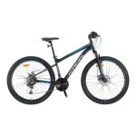 KRON VORTEX 4.0 - 26" MTB - 14' - 21 Vites - M.DISC - Mat Siyah-Gri/Mavi #KRN25-008