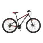 KRON VORTEX 4.0 - 27.5" MTB - 15' - 21 Vites - M.DISC - Mat Siyah-Gri/Kırmızı #KRN25-011