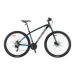 KRON XC 100 - 27.5" MTB - 19' - 21 Vites - H.DISC - Mat Siyah-Gri/Turkuaz #KRN25-094