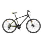 KRON TX 75 - 28" Trekking - 17' - 21 Vites - M.Disc - Mat Siyah-Gri/Neon Sarı #KRN25-128