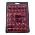 MOTOSİKLET CIVATA KAPAĞI SET [KIRMIZI] #BM