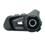 Çift Paketi KNMASTER KN6100 PRO Motosiklet Kask İnterkom Seti-Karbon Siyah 2 Adet - Görsel 3