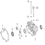 VOGE SR1 SCOOTER 125CC ŞANZUMAN KUTUSU CONTASI (SR1 ADV)