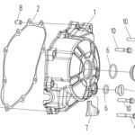 VOGE R125 STREET BIKE 125CC STATÖR KAPAK VİDASI (VOGE R125)