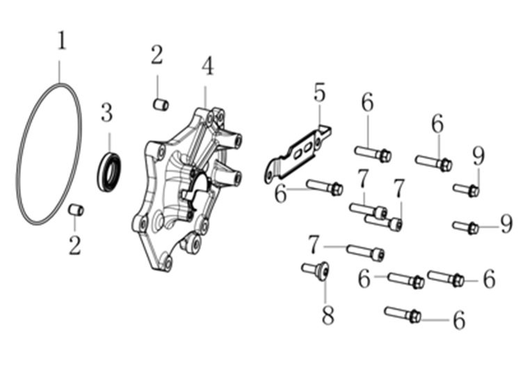 VOGE-110600862-0001-5-1 VOGE SR1 SCOOTER 125CC STATOR ARKA KAPAGI (SR1 ADV) - Görsel 1