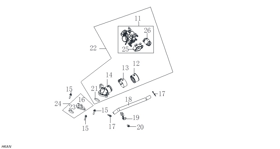 VOGE-180410078-0001-1 VOGE SR3 MAXI SCOOTER 250CC ROLANTİ SENSÖRÜ (SR3 250) - Görsel 1