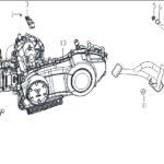 VOGE SR3 MAXI SCOOTER 250CC MOTOR BAĞLANTI BRAKETİ (SR3 250)