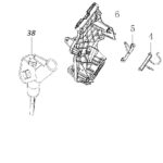 VOGE SR1 SCOOTER 125CC YOLCU BASAMAK BRAKETİ SAĞ (SR1 ADV)