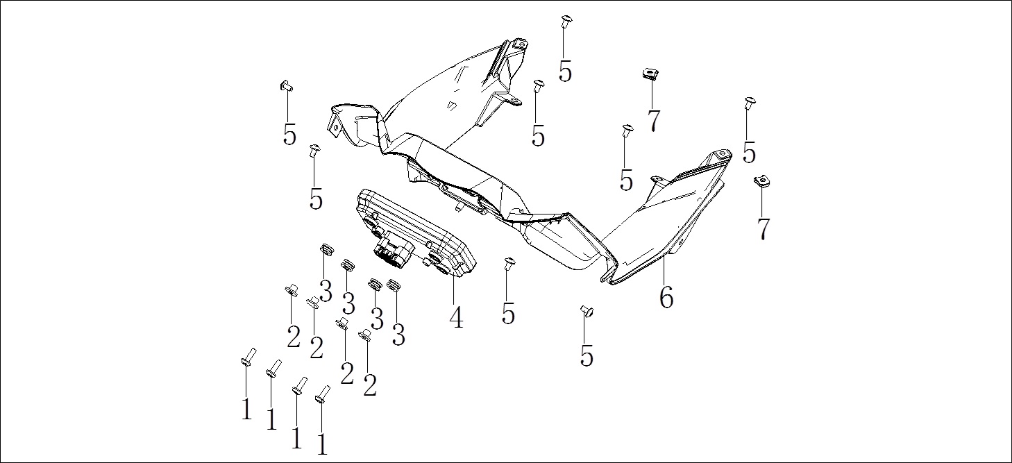 VOGE-341650317-0001-1 VOGE 250RR RACING 250CC KM ÇERÇEVESİ (VOGE 250 RR) - Görsel 1