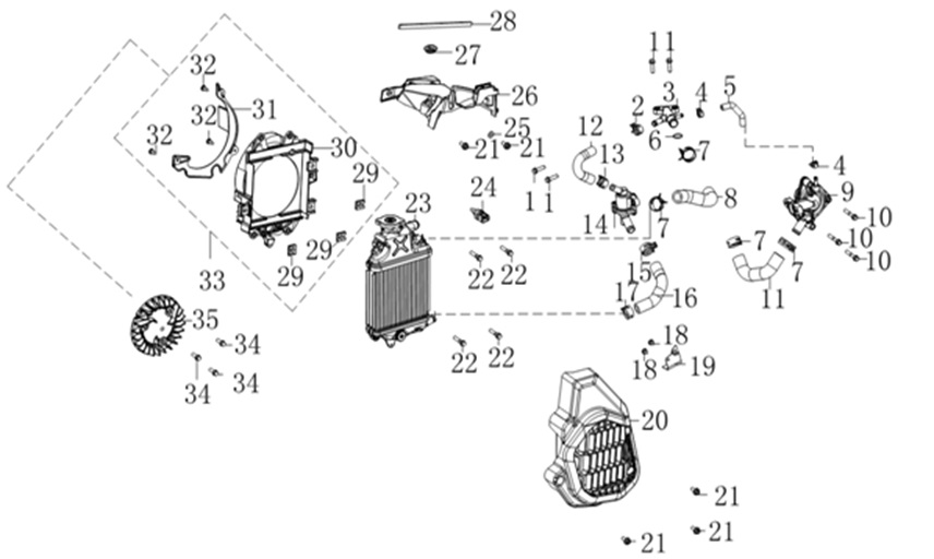 VOGE-380760417-0001-1-1 VOGE SR1 SCOOTER 125CC FAN (SR1 ADV) - Görsel 1
