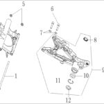 VOGE SR1 SCOOTER 125CC EGZOZ BAĞLANTI DEMİRİ (SR1 ADV)