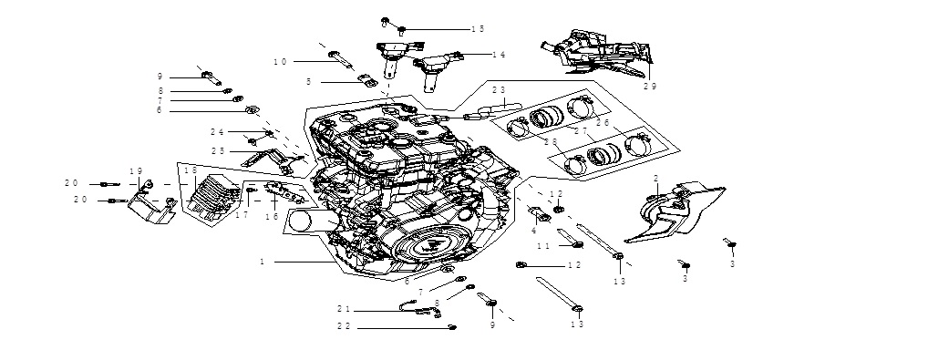 VOGE-381000486-0001-1-1 VOGE RR525 RACING 500CC HORTUM 1 (VOGE 525 RR) - Görsel 1