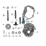 YUKİ 50CC SCOOTER RİSOTTO 50 ŞANZIMAN KUTUSU KAPAĞI ( RİSOTTO 50 )