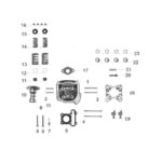 YUKİ 50CC SCOOTER RİSOTTO 50 EKSANTRİK MİLİ ( RİSOTTO 50 )