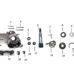 YUKİ ROUTE 110CC SCOOTER ROUTE ARKA VARYATÖR MİLİ (ROUTE 110)