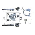 YUKİ 125CC SCOOTER RİSOTTO 125 ARKA TEKER MİLİ ( RİSOTTO 125 )