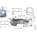 YUKİ 125CC SCOOTER RİSOTTO 125 MOTOR BLOĞU SOL ( RİSOTTO 125 )