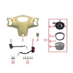 YUKİ 50CC SCOOTER RİSOTTO 50 KM SAATİ ( RİSOTTO 50 )