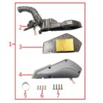 YUKİ 125CC SCOOTER RİSOTTO 125 HAVA FİLTRESİ SÜNGERİ ( RİSOTTO 125 )