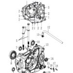 YUKİ GP1 TARO 250CC RACING MOTOR BLOĞU SOL (GP-1 TARO 250R)