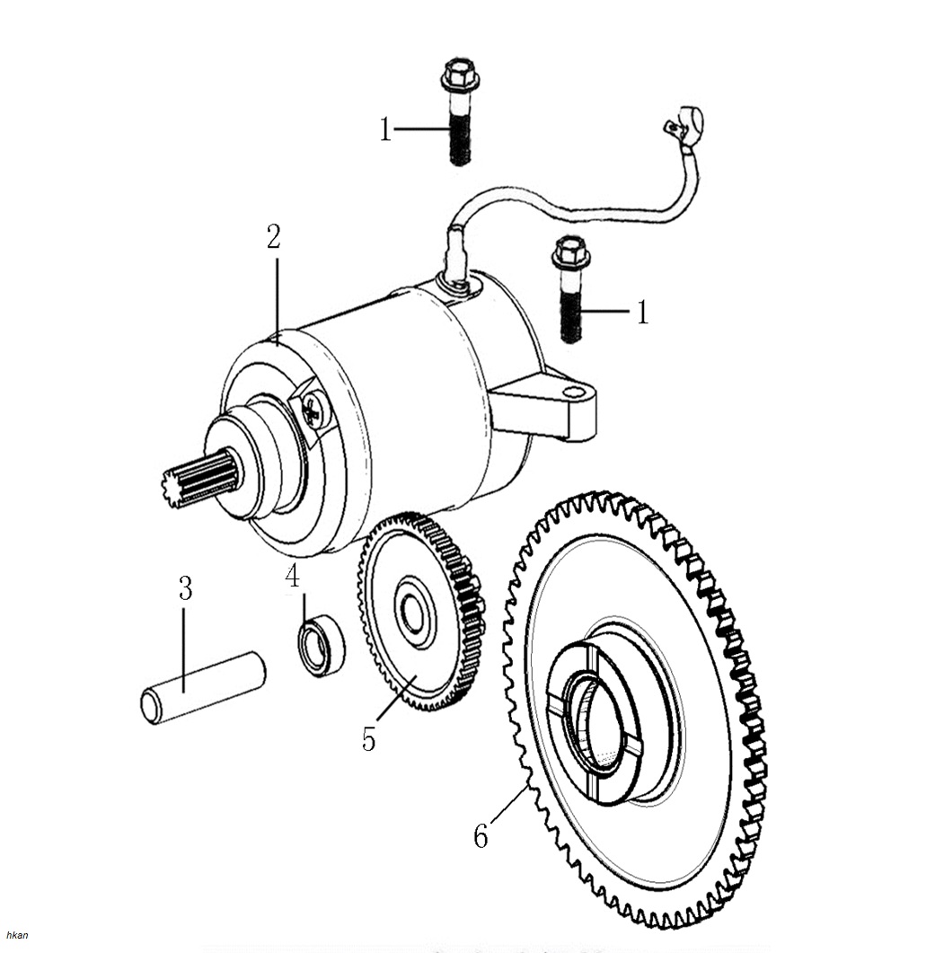 YUKI-100145712-0004-1 YUKİ GP1 TARO 250CC RACING REDİKSİYON DİŞLİSİ (GP-1 TARO 250R) - Görsel 1