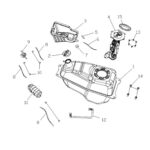 YUKİ VAMPIRE 125CC SCOOTER EFI YAKIT DANKI KAPAK PLS İÇ  (VAMPIRE 125)