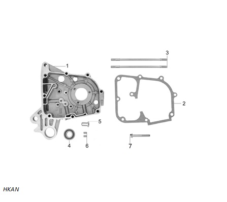 YUKI-11100-GY39-0000L-1 YUKİ HAMMER 50CC MOTOSİKLET MOTOR BLOGU SAĞ (HAMMER 50) - Görsel 1