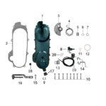 YUKİ HAMMER 50CC MOTOSİKLET DEBRİYAJ KAPAĞI (HAMMER 50)