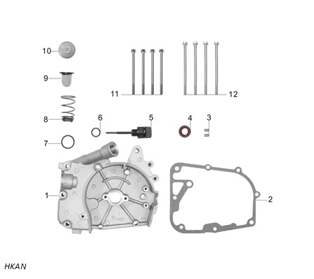 YUKI-12361-GY39-0000-1 YUKİ HAMMER 50CC MOTOSİKLET YAĞ ÇUBUGU (HAMMER 50) - Görsel 1