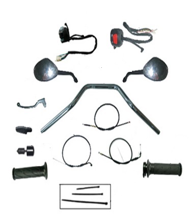 YUKI-1280400-013000-1 YUKİ MATADOR 162 CC MOTOSİKLET GAZ ELCİĞİ (SK150-9-MATADOR) - Görsel 1
