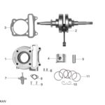 YUKİ HAMMER 50CC MOTOSİKLET SİLİNDİR ALT CONTASI (HAMMER 50)
