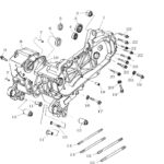YUKİ 50CC SCOOTER CRYPTO 50 MOTOR BLOK SAĞ (CRYPTO 50)