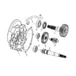 YUKİ 125CC SCOOTER CRYPTO 125 ARKA ŞANZIMAN DİŞLİSİ (CRYPTO 125)
