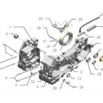 YUKİ STORM 125CC SCOOTER EFI MOTOR BLOĞU SAĞ (STORM 125)