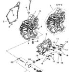 HUANSONG 800.cc ATV HUNTER YAĞ POMPASI KOMPLE (800 ATV)