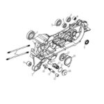 YUKİ GELATO 125CC SCOOTER  MOTOR BLOGU SOL (GELATO 125)
