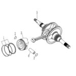 YUKİ HAMMER 125CC MOTOSİKLET KRANK (HAMMER 125)