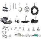 YUKİ HAMMER 125CC MOTOSİKLET EGZOZ SET (HAMMER 125)