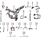YUKİ HAMMER 125CC MOTOSİKLET KONTAK BRAKETİ (HAMMER 125)