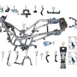 YUKİ X-WAY PRO 125CC ADV SCOOTER FAR BRAKETİ ( X WAY 125 )