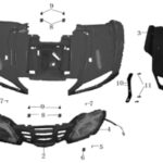 TAYFUN ATV ÖN GRENAJ PLASTİĞİ SOL (LX150A-6 TAYFUN)