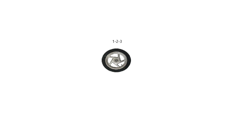 YUKI-45350-YJHY-0000-1 YUKİ ACTIVE 125CC ENJEKSİYONLU SCOOTER JJ125T-15 ÖN JANT (ACTİVE 125) - Görsel 1