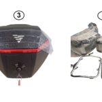 AKSESUAR ( AKÜ ,YAĞ,ÇANTA VB.) ARKA ÇANTA SETİ (3 LÜ) (VOGE 900DSX )