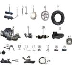 YUKİ HAMMER 50CC MOTOSİKLET ARKA AMORTİSÖR (HAMMER 50)
