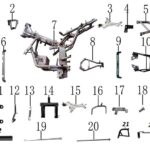 YUKİ HAMMER 50CC MOTOSİKLET BRAKET 1 (HAMMER 125)