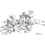YUKİ ACTIVE 125CC ENJEKSİYONLU SCOOTER JJ125T-15 STATÖR KAPAK CONTASI  (ACTİVE 125)