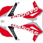 GASGAS ENDURO 250 RACING STİKER DİZLİK (GASGAS)
