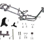 YUKİ MAGIC SCOOTER 150 CC EGZOZ BAĞLANTI DEMİRİ  (MAGİC)