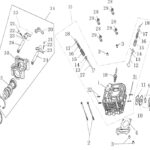 YUKİ CAZADOR UTV SİLİNDİR ÜST KAPAK BOŞ (CAZADOR)